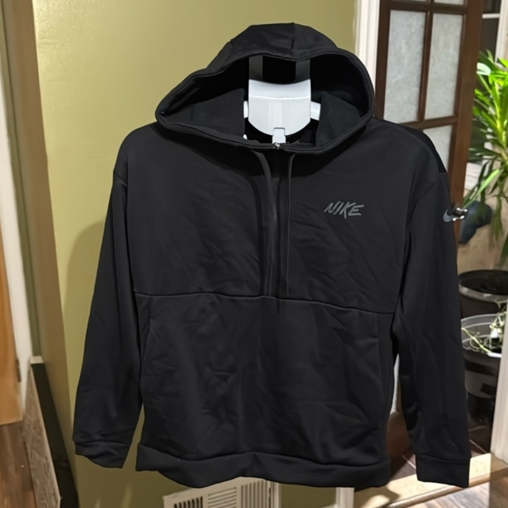 Nike Men's Black Hooded Windbreaker